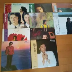 松山千春 レコード 10枚セット