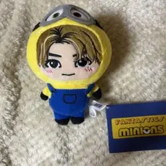 ミニオンコラボぬいぐるみキーホルダー 木村慧人 タグ付き FANTASTICS
