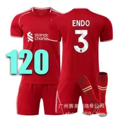 120㎝ 25-26年リバプール 遠藤航 サッカー ユニフォーム レプリカ