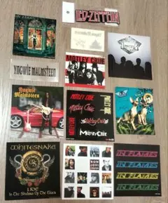 ヘビーメタル　ハードロック系　CD特典のステッカーセット