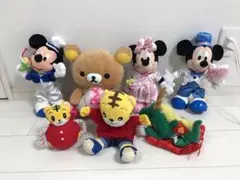 ぬいぐるみ ディズニー ミッキー、リラックマ、しまじろうなど