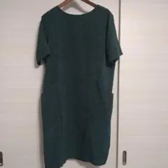 3can4on●難有 ワンピース サイズ3 ダークグリーン どんぐり ボタニカル
