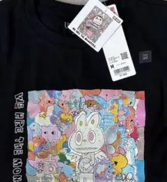 UNIQLO POPMART UT ユニクロ　ポップマート　ラブブ　M 黒