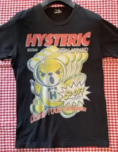 ⭐️ヒステリックグラマー⭐️メンズＴシャツ❤️ベア❤️クマ⭐️黒