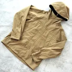 UNIQLO メンズ ユーティリティパーカ ブラウン サイズM 撥水 アウトドア