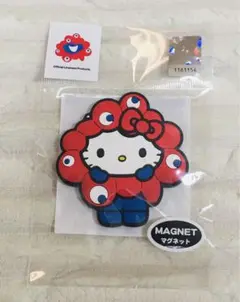ミャクミャクサンリオコラボ　なりきり　ハローキティ　マグネット　大阪万博限定