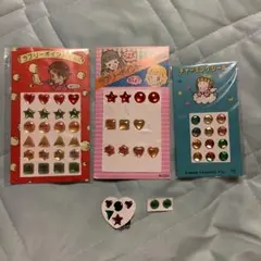 ピアスシール ラブリーポイント レトロ 平成　昭和　チャーミングシール