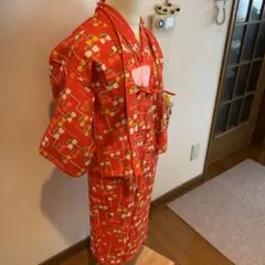 ✨再お値下げ✨三つ身 ウール アンサンブル