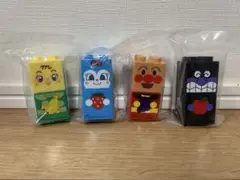 アンパンマン　ブロック　明治　4個セット