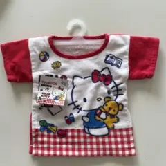 丸眞 Tシャツ型タオル サンリオ H30×W36.5cm ハローキティ