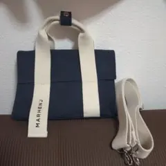 【美品】MARHEN J（マルヘンジェイ）ミニトートバッグ