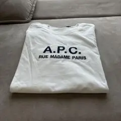 A.P.C. RUE MADAME PARIS ホワイトTシャツ