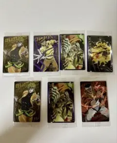 ジョジョ　スターダスト　ウエハース　カード 7枚セット