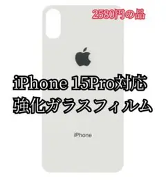 iPhone 15Pro対応 【2枚セット】背面専用 防爆裂 カラーフィルム
