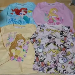 西松屋　ディズニー　キッズ　女の子　長袖シャツ　サイズ100　まとめ売り