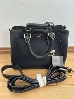 Samantha Thavasa deluxe サマンサタバサ ハンドバッグ 黒