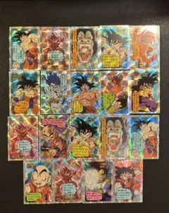ドラゴンボール　ミニミニ両面カード　山勝　引き物