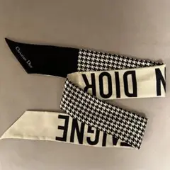 ⭐️美品⭐️ ディオール ミッツァ 30 モンテーニュ 千鳥柄 スカーフ ディオール ミッツァ 千鳥柄 スカーフ DIOR ミッツァ スカーフ
