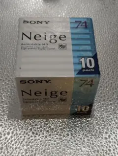 SONY NEIGE 74分 10枚パック