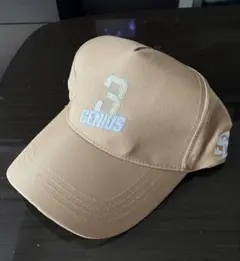 ソフトバンクホークス 3 GENIUS ベージュキャップ　非売品