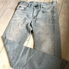 DENIM メンズジーンズ　ブルーグレー