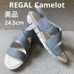 ❣️美品24.5cm リーガルCamelotコンフォートサンダルスリングバック