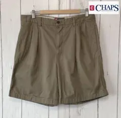 CHAPS チャップス　ツータック　ショートパンツ 36サイズ