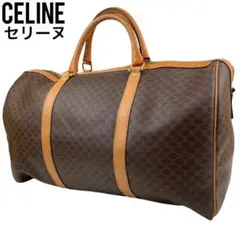 ✨良品 CELINE セリーヌ ボストンバッグ マカダム トラベル 旅行 大容量