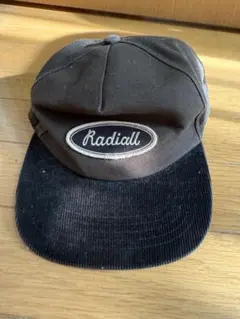 Radiall コーデュロイキャップ 黒