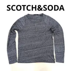 SCOTCH&SODA　スコッチアンドソーダ スコッチ&ソーダ　ヘンリーネック