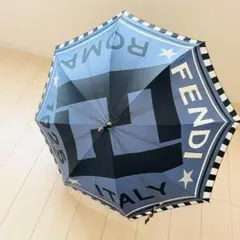 FENDI フェンディ 傘 ロゴプリント ヴィンテージ ROMA ITALY