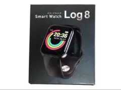 Log 8 スマートウォッチ　Smart Watch 黒