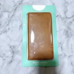 MuZiF iPhone15 ブラウン　手帳型ケース