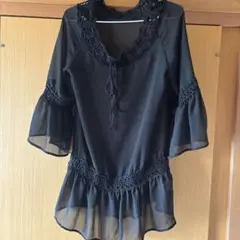 MAYSON GREY メイソングレイ 長袖カットソー ブラック