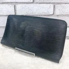 美品 ルイヴィトン エピ 長財布 ジッピーオーガナイザー ブラック カードケース