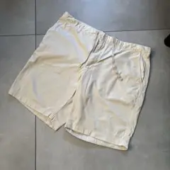 ユニクロ チノショーツ XL ホワイト 白