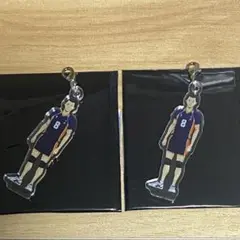 【ハイキュー!!】アクリルマスコット 成田一仁 2点セット