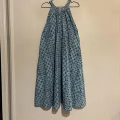 ノアノア 繻子織レーヨンジンジャードレス Noa Noa Mini ginger dress🧡 ノアノアミニジンジャードレス