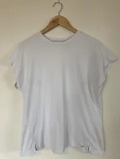 UNIQLO エアリズム　フレンチスリーブTシャツ XL 白(美品)
