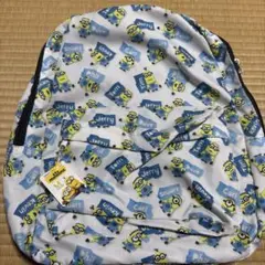 新品未使用 タグ付き ミニオンズ minions リュック 可愛い 総柄 バック