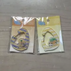 デジモンアドベンチャー アグモン・ニャビー アクリルカラビナ