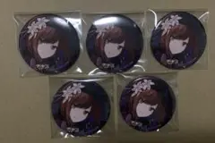グリッター缶バッジ　絵名