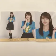 乃木坂46 岩本蓮加 生写真 真夏の全国ツアー Tシャツ　静岡ver. コンプ