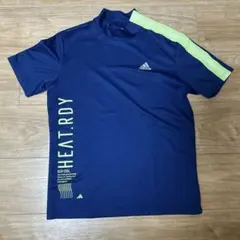 adidas ネイビー シャツ