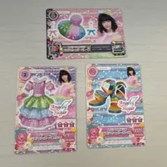 アイカツカード ちゃお付録 島崎遥香 ぱるる セット