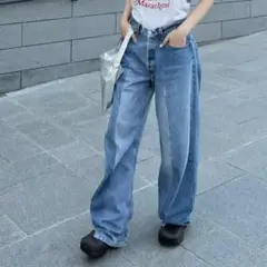 OLDPARK バギージーンズ BL Sサイズ OLDPARK baggy jeans blue-M 通販 | OLDPARK 正規販売店