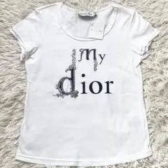 Dior 12A “My Dior” ロゴT 白 シャツ レディース キッズ