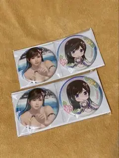 DOAXVV7.5周年記念くじF賞　缶マグネット2個セットこころTC×2セット