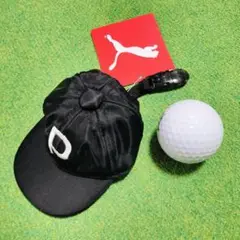 新品未使用 PUMA ゴルフ パターキャッチャー ボールクリーナー　ブラック