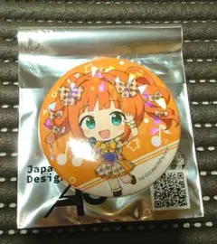 アイドルマスター ミリオンライブ！　カラオケBanBan 　高槻やよい　缶バッジ